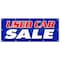 Signmission USED CAR SALE BANNER SIGN cars sell sales use old vehicles signs B-120 Used Car Sale - alternate 1